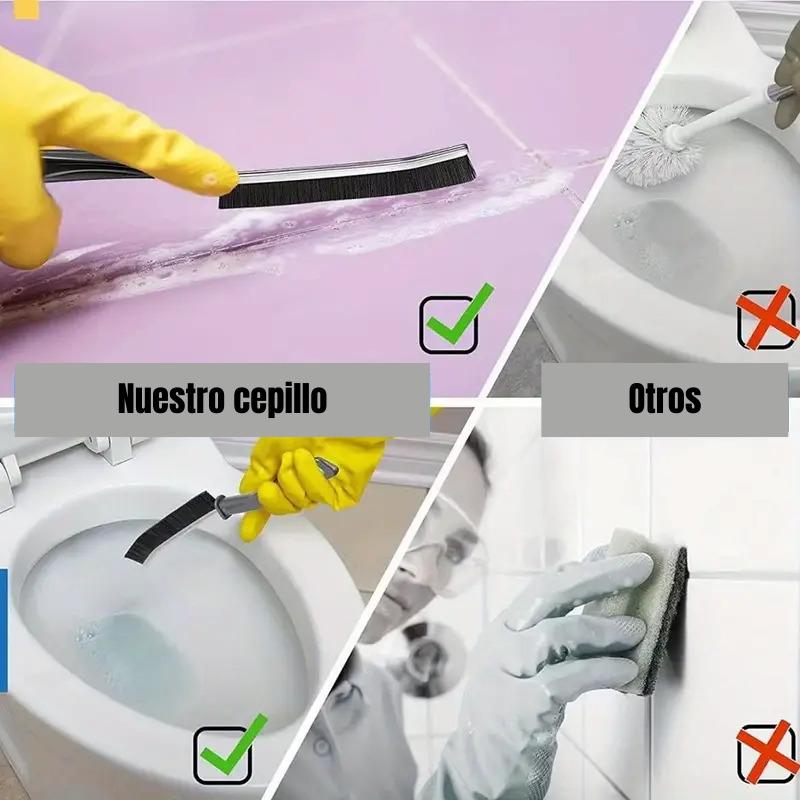 Pack de 6pcs de Cepillo Todo en Uno: Limpieza Fácil y Completa